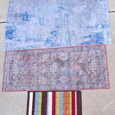 "Loloi" Drift Pebble and Ocean Area Rug Assortment