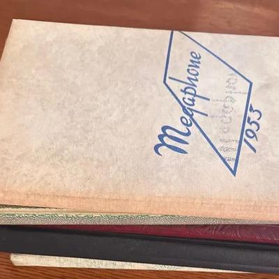 Yearbooks from Wellington, Kansas and Van Buren, Arkansas