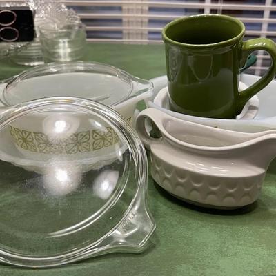 “Pyrex,” “Anchor Hocking,” Milk Glass and More