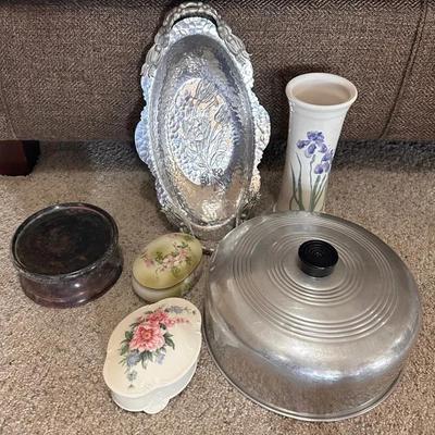 Vintage Kitchen and Vanity Decor Assortment