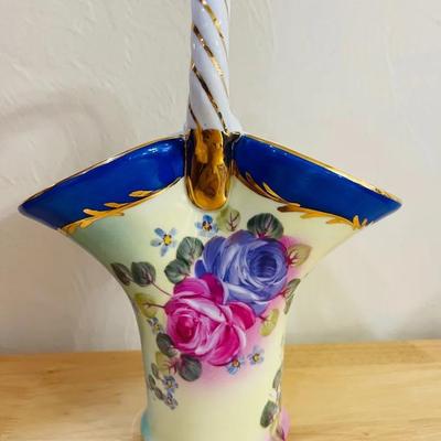 Hand Painted “Nippon” Vase