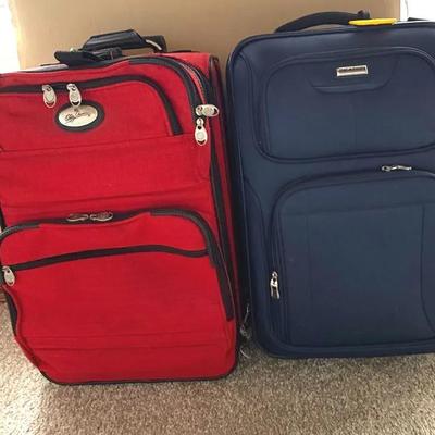 "Oleg" and "Ricardo Beverly Hills" Travel Suitcases