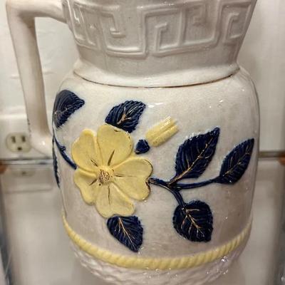 Antique Majolica Pitcher