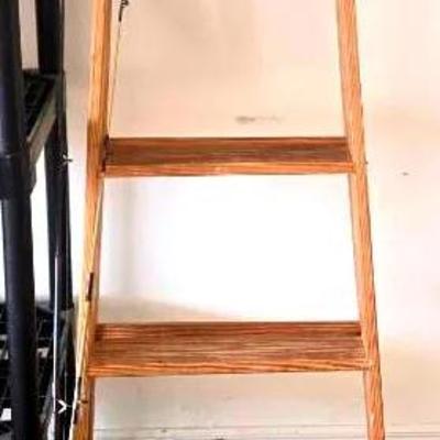 "Zebco" Fishing Poles, "Werner" Wooden Ladder and More