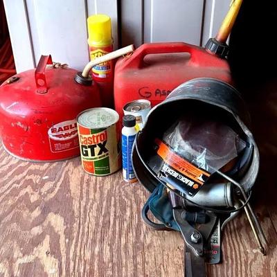 Garage and Workshop Supply Assortment 