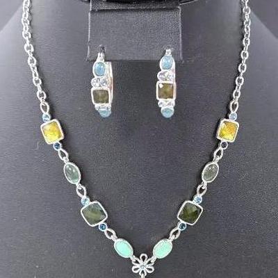 Multistone Jewelery Set