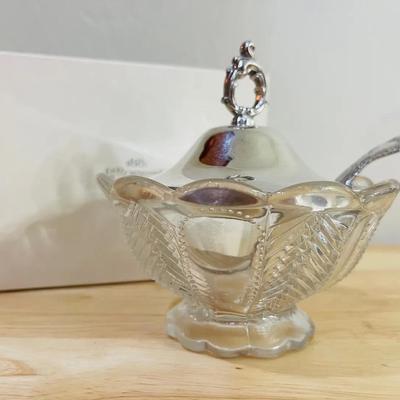 1881 Rogers by "Oneida" Vintage Jam Jar 