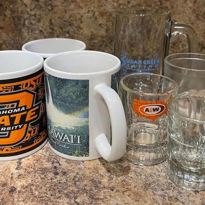 Coffee Mugs, Shot Glasses and More
