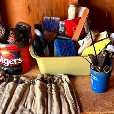 Tool and Craft Supplies Assortment