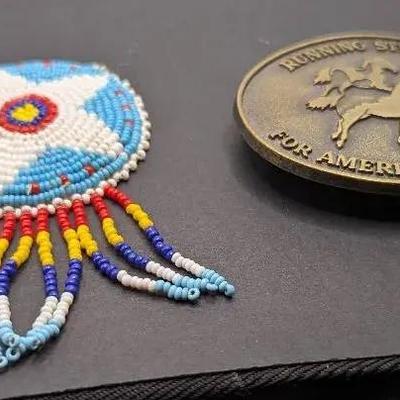 Running Strong For American Indian Youth Belt Buckle Plus