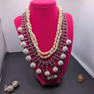  Faux Freshwater Rice Pearls Plus