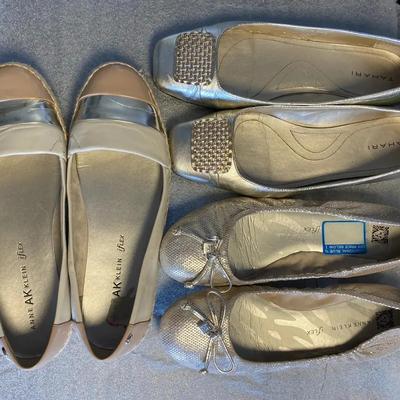 Gold Tahari and Anne Klein Shoes