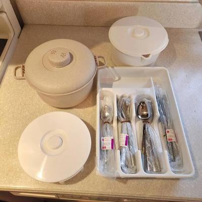 Microwave Cookware And Flatware
