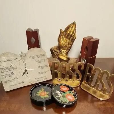 End Table And Bookshelf Lot