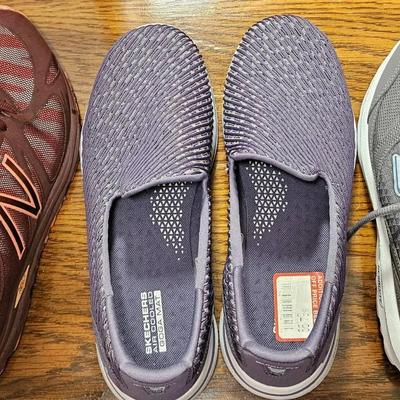 Six Pairs of Shoes- Sketchers, Reebok, New Balance, and Others