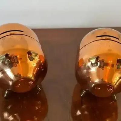 Copper Piggy Banks