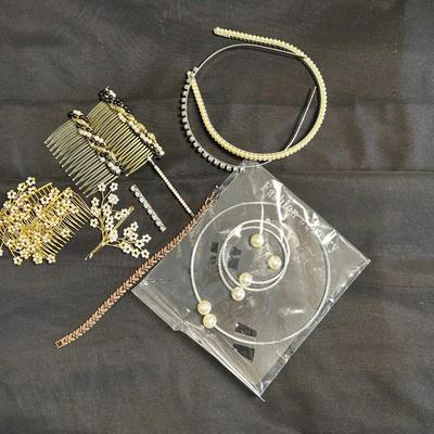 Necklace Set/ Headbands/ Hair Combs