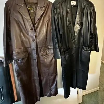 Long Leather Coats