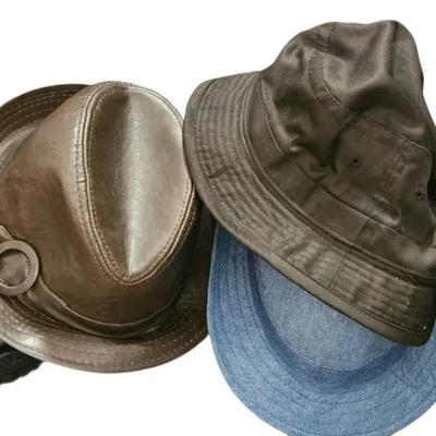 ​Assorted Men's Stylish Fedora and Bucket Hats

