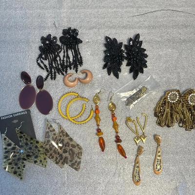 Large Earring Lot