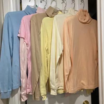 Spring collection of turtle neck