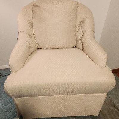 Cream Swivel Chair