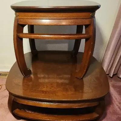 Vintage Gordons Fine Furniture Asian Design Coffee & End Tables