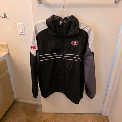 San Francisco 49ers wind jacket