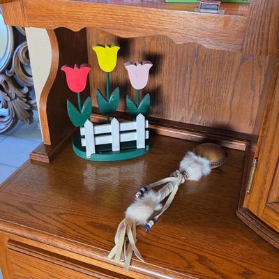 Sale Photo Thumbnail #64: Native American rattle