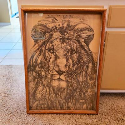 Sale Photo Thumbnail #13: "Lion" by Rogert Regis Dvorak