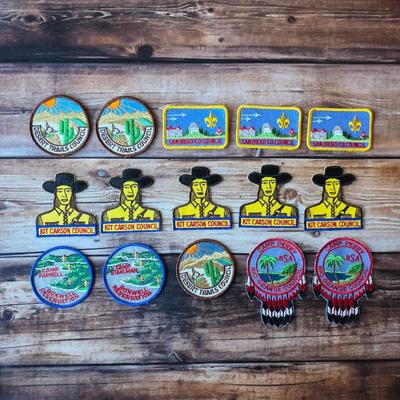 Sale Photo Thumbnail #138: Vintage patches, 1970 Boy Scout patches