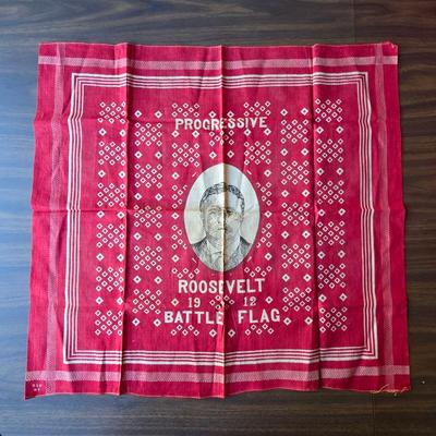 Sale Photo Thumbnail #16: 1912 Theodore Roosevelt Progressive battle flag