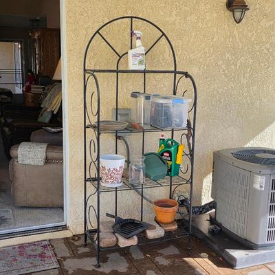 Sale Photo Thumbnail #93: Folding metal rack