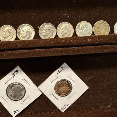 DMJ336 - Roosevelt Silver Dimes