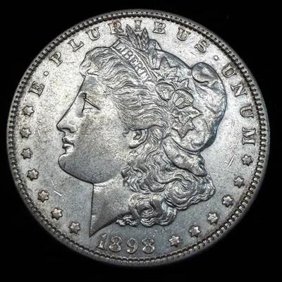 DMJ357 - 1898 Morgan Silver Dollar 