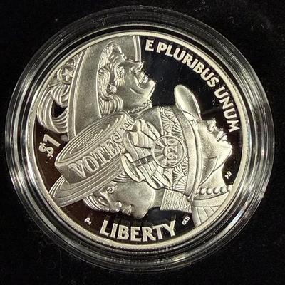 DMJ310 - 2020 Women’s Suffrage Silver Proof Dollar