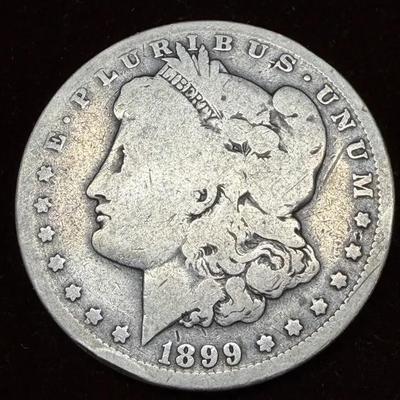 DMJ358 - 1899-O Morgan Silver Dollar