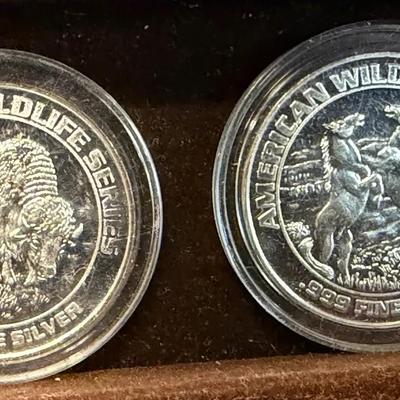 DMJ343 - Historic Colorado Mining Silver Coins