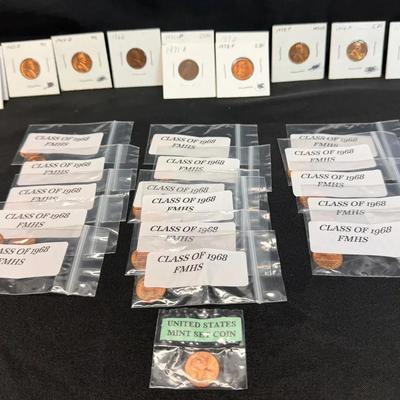 DMJ330 - Lincoln Cents - Post 1960’s