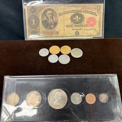 RA300 - Foreign and Domestic Coins & Currency