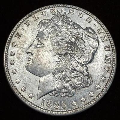 DMJ352 - 1886 Morgan Silver Dollar - Lot 2