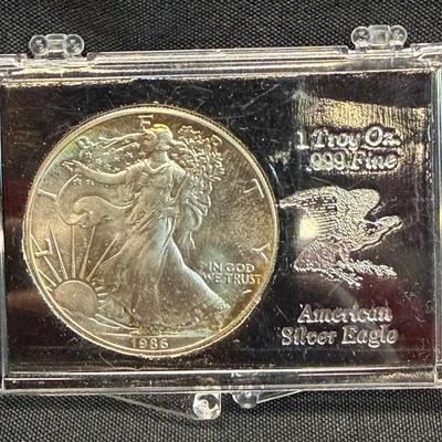 DMJ334 -1986 American Silver Eagle