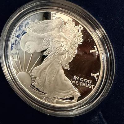 DMJ301 - 2006 US American Eagle Proof - 1 Ounce Silver 