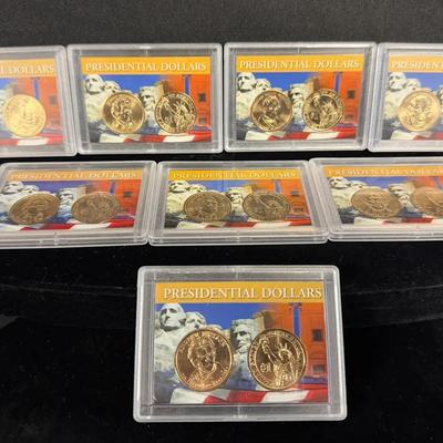 DMJ325 - Presidential Dollars - 8 Cases