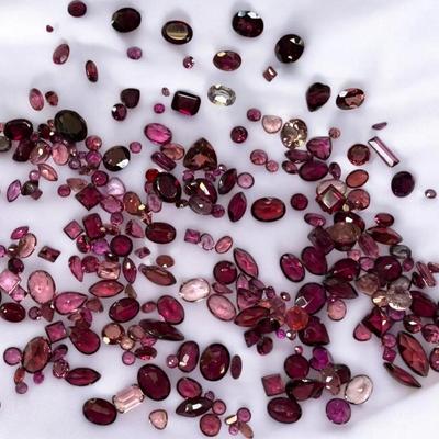 DM110 - Mixed Pink Faceted Gemstone Parcel