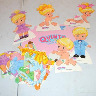Quints Paper Dolls 