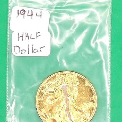 1944 Plated Half Dollar