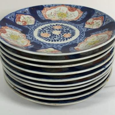 Japanese Porcelain Plates (10)