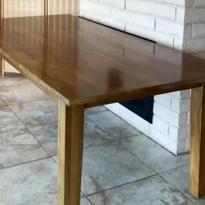 Crate and Barrel 82" Dining Table