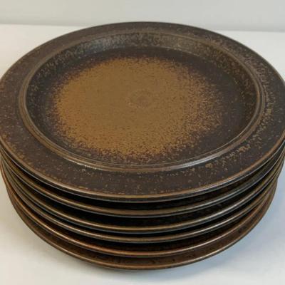 Scandinavian Modern Design Stoneware Dinner Plates (6)